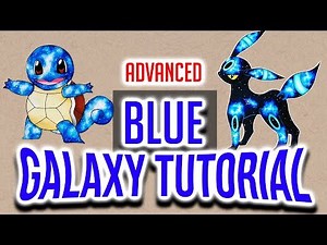 How to Draw a Galaxy Step by Step Tutorial (Advanced) | Prismacolor Pencils | (2019)