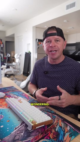 The Keychron K8 HE wireless special edition keyboard!