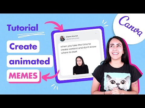 How to make memes in Canva - Canva Tutorial - Create your own personalized meme