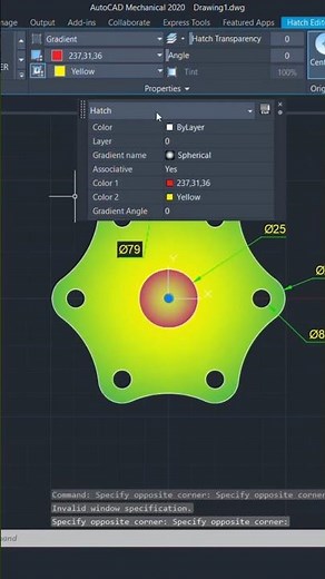 AutoCAD (2020) -Tutorial-8 for Beginners