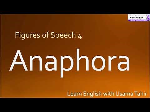 What is Anaphora?|The most important rhetorical device|Repetition of words|How writer put stress