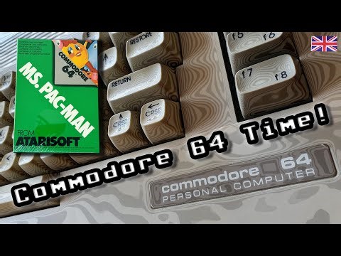 #537 Commodore 64 Time!...Ms. Pac-Man: Great timeless classic! [C64]