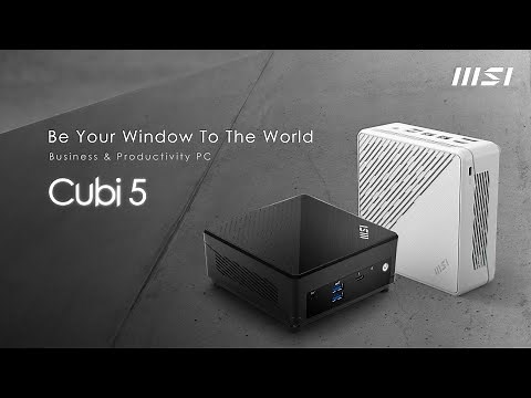 Cubi 5: The mini PC that implies overwhelming power | Business & Productivity PC | MSI