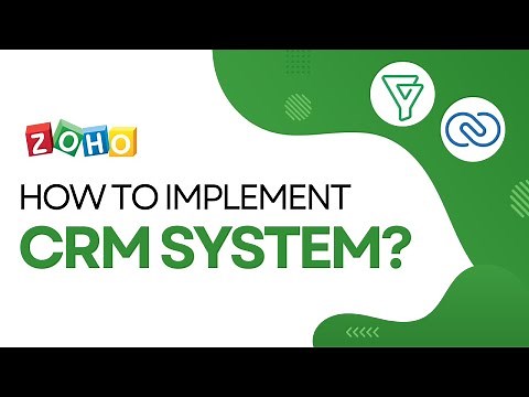 What is a CRM and How to implement it? Zoho One Implementation Day 8