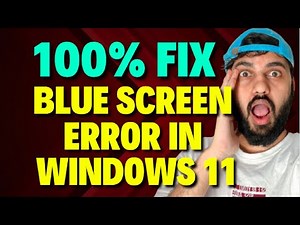 How to Fix Blue Screen Error in Windows 11