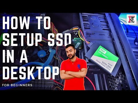 How to Setup a SATA SSD in a Desktop | How to Install SSD in a PC | SSD Setup Step By Step Process.