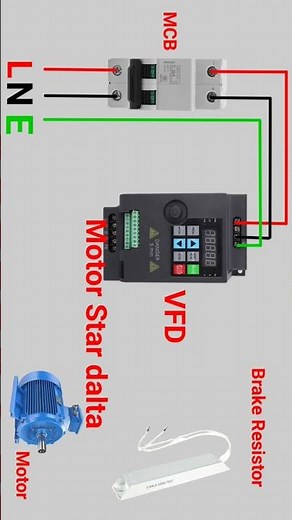 variable Frequency Drive Diagram | variable frequency drive connection | Best Vfd | Weg Vfd