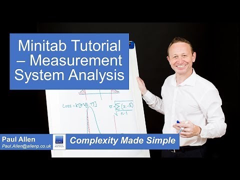 Minitab Tutorial - Measurement System Analysis