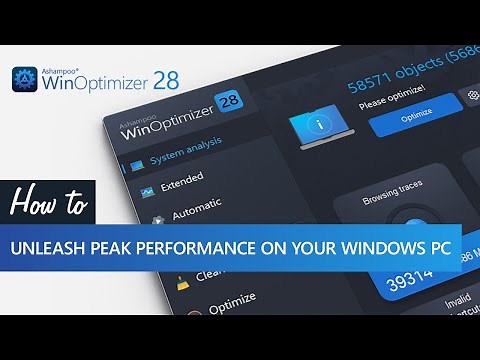 Ashampoo WinOptimizer 28 – Unleash Peak Performance on Your Windows PC – Discover What’s New!