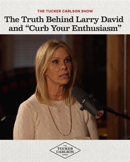 329K views · 1.5K reactions | Cheryl Hines reveals what Larry David was like off-camera and how she got cast in Curb Your Enthusiasm. Watch the full episode at https://watchtcn.co/3Cx8I57 | Tucker Carlson Network | Facebook