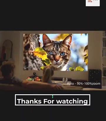 WiFi Bluetooth 4K Projector – Ultimate Home Theater Experience with Wireless Connectivity