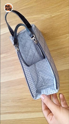 This DIY Zipper Bag Took Only 10 Minutes!