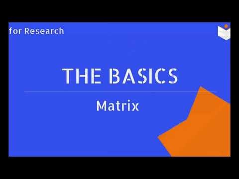 Matrices in R: Creating and Operations