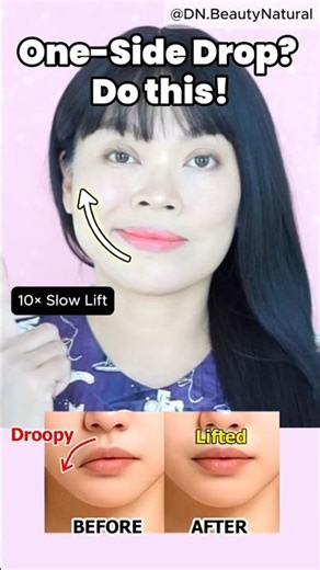 Fix One-Side Face Drop — Instant Lift!