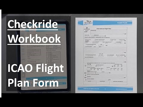 Filling Out the ICAO Flight Plan
