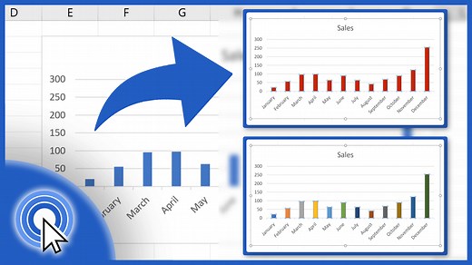 How to Change Chart Colour in Excel - EasyClick Academy