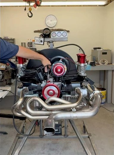 2110cc AVW Built VW Turnkey Motor with Screaming Straight Cuts and 48 IDAs