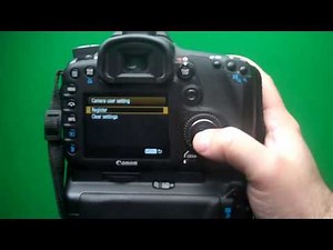 Canon 7D HDR Custom Settings