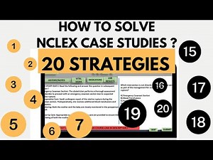 How to Solve NCLEX RN Case Study ? 20 Strategies with nclex case study examples