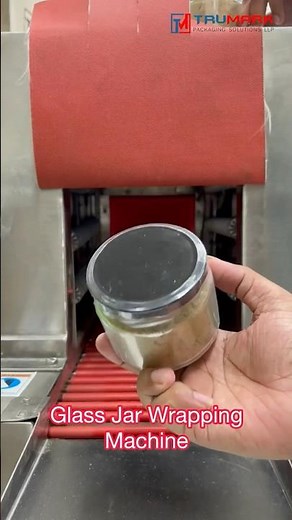Perfect Shrink Wrapping Machine For Glass Jar