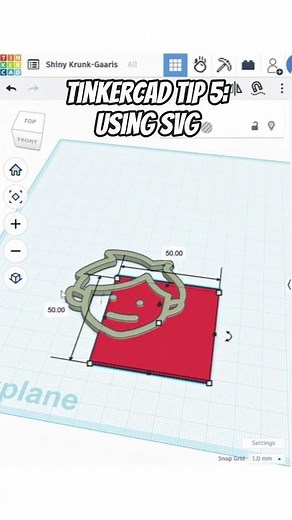 tinkercad tutorial 5: turn any svg into a 3d print | DIY 3D Printing with Tinkercad | Makerspace