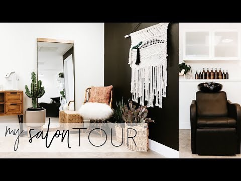 SALON TOUR - See inside my 600 sq ft salon!