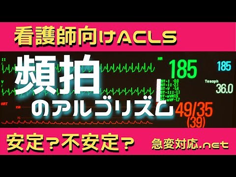 【看護師向け】頻拍のアルゴリズムについて-ACLSアルゴリズム-