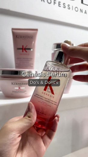 Effective Hair Fall Prevention and Care - Kerastase Genesis Serum