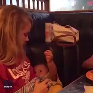 2.9M views · 236 reactions | It’s not every day that you see a mom #breastfeeding her #baby and having a snack at the same time! So sweet  #wtebabies #momlife | What To Expect | Facebook