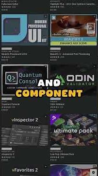 These Unity Assets are super helpful #Unity3D #unitytips #unityassetstore