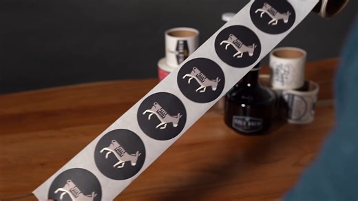 5K views · 43 reactions | Seal it with a circle.  Custom roll labels are made for fast, easy application. Weatherproof and perfect for packaging, bottles, jars & more. $19 for 50. stickermule.com/deals | Sticker Mule | Facebook