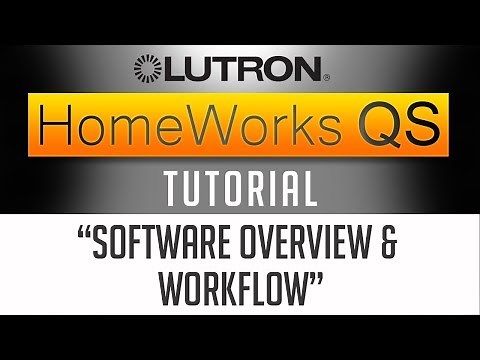 Lutron Homeworks QS Software Tutorial // Programming Overview (2018)