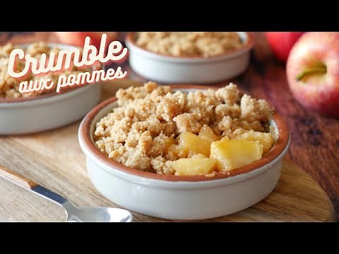 APPLE CRUMBLE - Easy Apple Dessert Recipe