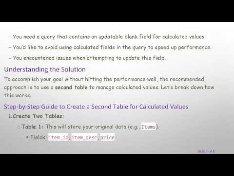 Solving Updatable Calculated Fields in MS Access with VBA