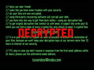 Decoderen .wallet gecodeerde bestanden gratis (Dharma bijwerken 2017)