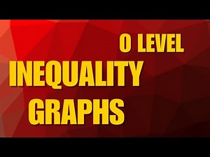 Shading Inequality Graphs | Olevel | IGCSE | 4024 & 0580