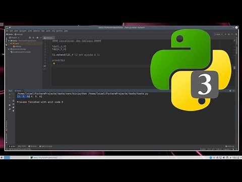 Tableaux ou listes en Python