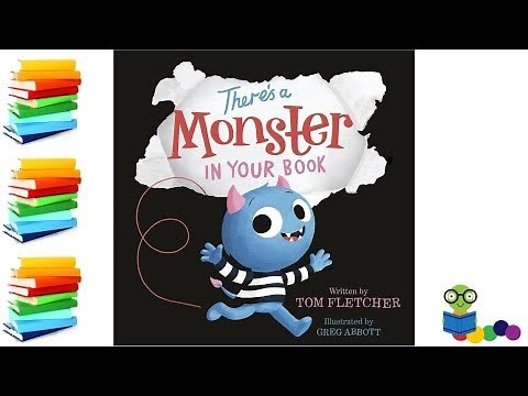 There's A Monster In Your Book - Kids Books Read Aloud