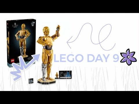 Building a LEGO C3PO Day 9 || Build Your Own Star Wars with LEGO