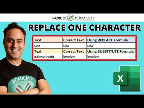 How to Remove a Character from Text in Excel Fast