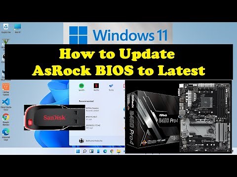 How to update BIOS? AsRock motherboard BIOS update to the latest version