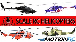 So excited to be the exclusive North American distributor of fantastic Roban scale RC Helicopters! Browse our extensive lineup today and if there is a Roban model you want that is not on our site, give us a call, we can order it for you! http://bit.ly/RobanRCHeli | Motion RC