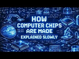 Literally Everything About How Computer Chips Are Made Explained Slowly (For Sleep)