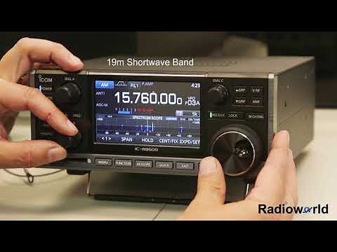 Icom R8600 Receiver Overview