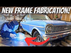 Budget LS Swap Chevy Nova Build Begins!! New Frame Fabrication To Hold Major Horsepower! (Nova Ep.1)