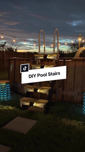 DIY Pressure-Treated Pool Stairs Kit — Step-by-Step Build