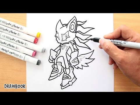How to draw and paint INFINITE (Sonic Forces)