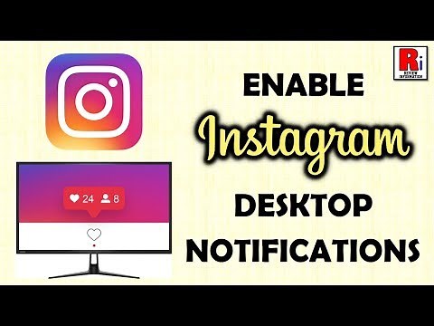 HOW TO ENABLE INSTAGRAM DESKTOP NOTIFICATIONS