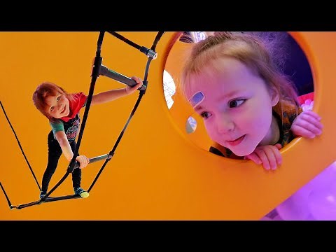 BALL PiT PARK!! Ultimate obstacle course challenge with Adley & Niko! playing Hide N Seek inside