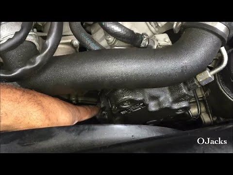 Removing Mercedes Sprinter High Pressure Pump